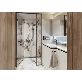 Hansgrohe AddStoris Handtuchhaken doppelt Brushed Black 41755340