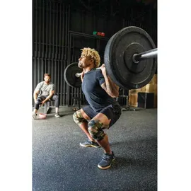 Harbinger Unisex-Adult Line Knee Wrapes Fitness-Straps, Red, Camo, One Size