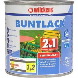 Wilckens Buntlack Nussbraun seidenmatt 0,375 l