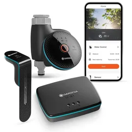 Gardena smart Sensor Control Set Bewässerungssteuerung Bodenfeuchtesensor