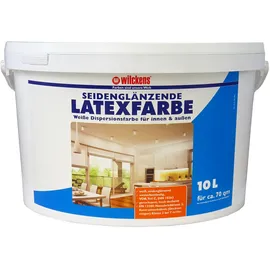 Wilckens Latexfarbe seidenglänzend Weiß 10 l