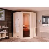 FinnTherm Innensauna Corner 1 Sitzbänke Wandstärke 40 mm