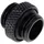 Alphacool 17399 Nippel G1/4 AG auf G1/4 AG - Tiefschwarz Wasserkühlung Anschlüsse