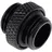 Alphacool 17399 Nippel G1/4 AG auf G1/4 AG - Tiefschwarz Wasserkühlung Anschlüsse