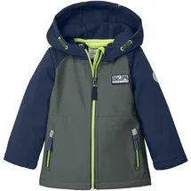 KILLTEC first instinct by killtec Kinder Softshelljacke/Outdoorjacke mit Kapuze FIOS 12 MNS SFTSHLL JCKT, oliv, 122-128, 42894-000