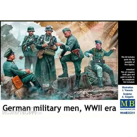 2335211 1:35 German military men, WWII era