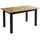 lookway Arton 80 x 77 x 140 cm braun/schwarz