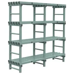 Gastronoble Jackstack Regal 1800x1750x500mm by REA für Kühlzelle oder Lagerraum