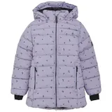 Color Kids Steppjacke COJacket - Quilt - Long - AOP 741764 modische Steppjacke in Lila | Gr.: 164