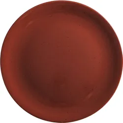 KAHLA 1T3439A93020W Homestyle Pizzateller 31 cm siena red |Rote Servierplatte aus Porzellan