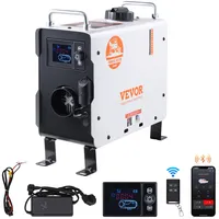 Vevor Diesel-Luftheizung 12V/24V 2kW Bluetooth APP Fernbedienung CO-Alarm
