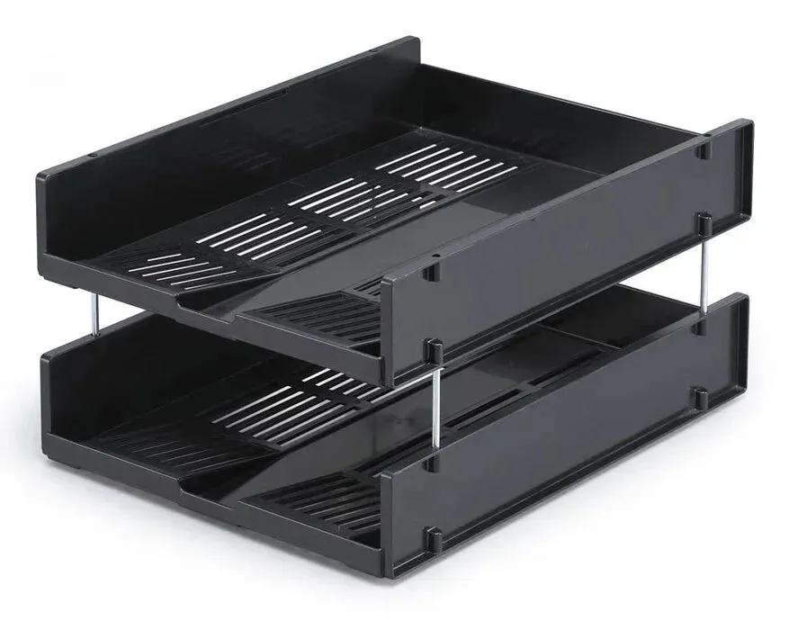 Durable 1700784058 Schreibtischablage Kunststoff Grau