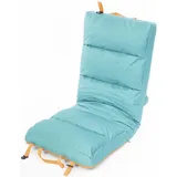 Westmann Campingstuhl Lounger petrol blau 128x52 cm