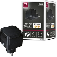 PAULMANN Smart Plug Outdoor IP44 Schwarz