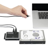 Renkforce Festplatten Adapter [1x USB 2.0 Stecker A - 1x IDE-Buchse 40pol., IDE-Buchse 44pol., SATA-Kombi-Stecker 7+15p