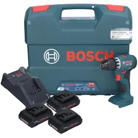 Bosch Professional GSR 18V-45 inkl. 3 x 4,0 Ah + Ladegerät + L-Case