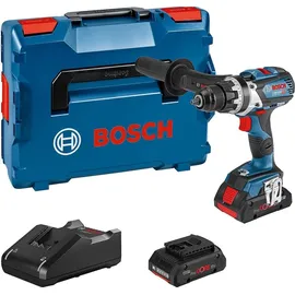 Bosch GSR 18V-110 C Professional inkl. 2 x 4 Ah + L-Boxx 06019G010A