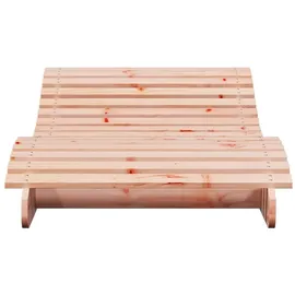 vidaXL Sonnenliege 205 x 80 x 31,5 cm Braun