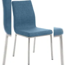 CLP Esszimmerstuhl Colmar Stoff blau