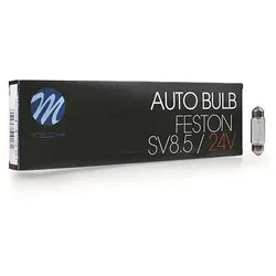 Glühlampe M-TECH C10W 36mm 10W T11x36 SV8.5 CLEAR 24V