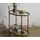 Woood Bartisch Push Trolley 67 x 35 x 86 cm Gold