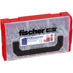 fischer FIXtainer - SX-Dübel u Schrauben-Box, Schrauben- & Dübelsatz, Beton, Met