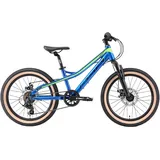 Bikestar Mountainbike 20 Zoll RH 28 cm blau/grün