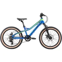 Bikestar Mountainbike 20 Zoll RH 28 cm blau/grün