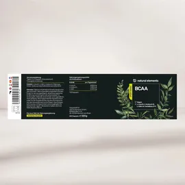 Natural Elements BCAA Kapseln 320 g