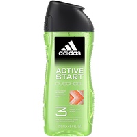 adidas Active Start Duschgel für ihn, mit aromatisch-würzigem Duft, 250 ml