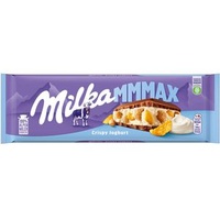 Milka Crispy Joghurt gefüllte Alpenmilch Schokolade Großpackung 300g