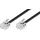 goobay 68530 Telefonkabel RJ11 Stecker auf RJ45 - Telefon-anschlusskabel, Rj11-rj45, Schwarz