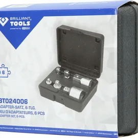 BRILLIANT TOOLS Adapter-Satz 6-tlg.