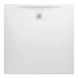 LAUFEN Pro Duschwanne H2119520000001 Marbond Ablauf seitl weiss