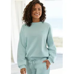 LASCANA Sweatshirt, mit weiten Ärmeln, Loungewear LASCANA mint 36/38