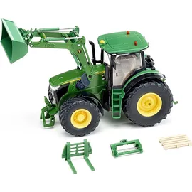 Siku Traktor John Deere 7310R RTR mit Frontlader und Bluetooth 6792