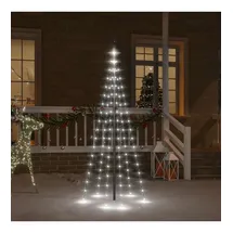vidaXL LED-Weihnachtsbaum für Fahnenmast 180 cm Kaltweiß