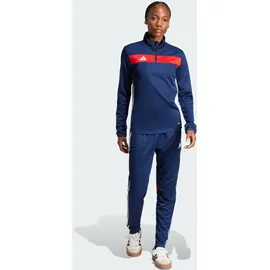 adidas Tiro 25 Essentials Trainingsanzug - Team Navy / Red - S