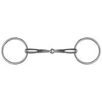 Waldhausen Wassertrense anatomisch einfach gebrochen 16mm grau 135 MM