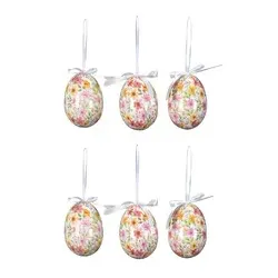 Osterbehang Ei 6ST bunt 660211000998 5x7cm