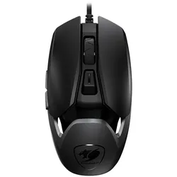 Cougar Gaming Gaming Maus AirBlader, Kabelgebunden, Schwarz, Optisch, USB Typ-A,