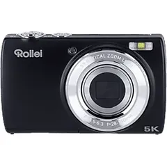 ROLLEI Powerflex Compact Digitalkamera Schwarz, 5x opt. Zoom, 2,8" IPS-Display