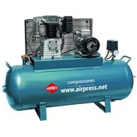 Druckluft Kompressor 4 PS max.15 bar 200 Liter Kolbenkompressor Werkstatt Pumpe