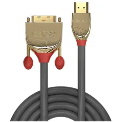 Lindy Gold - Videokabel - Single Link - DVI-D (M)