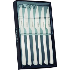 Arcos Messerblock 6-tlg. Silber