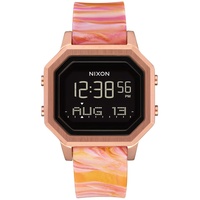 Nixon Damen Digital Japanisches Automatikwerk Uhr mit Kunststoff Armband A1211-5069-00