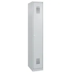 CP Garderobenschrank 1 Abteil h.grau 088055-10/RAL7035 S10002