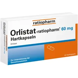 ORLISTAT-ratiopharm 60 mg Hartkapseln 42 St