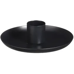 Mica Decorations Coast Kerzenstaender schwarz - h2xd11cm