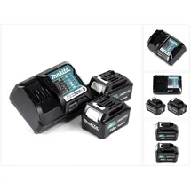 Makita Power Source Kit 12 V mit 2 x 4,0 Ah Akku + Ladegerät